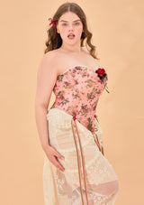 Curve & Plus Rose Sous La Lune Corset Dress