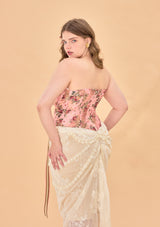 Curve & Plus Rose Sous La Lune Corset Dress