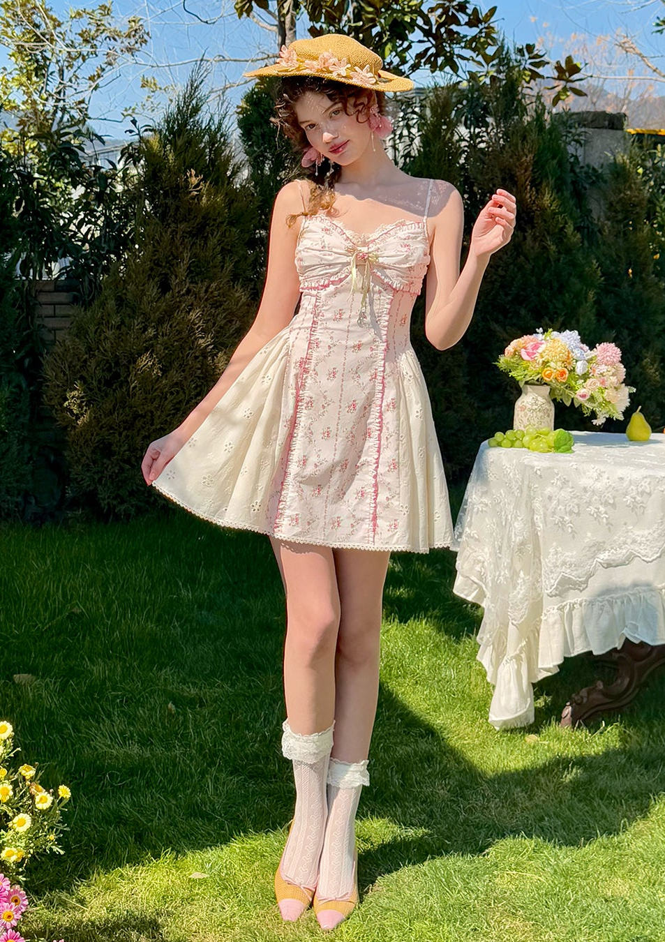 Rose Shaved Ice Dress