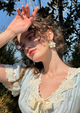 Jasmine Crown Earring