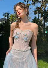 The Blue Lily Corset