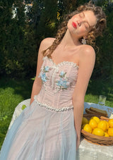 The Blue Lily Corset