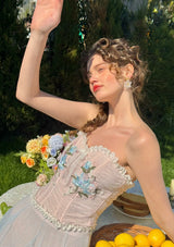 The Blue Lily Corset