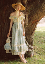 Woodland Fairy Corset Dress (sleeveless)