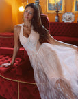 Spitzen-Liebesbrief-Korsettkleid