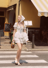 Blue Dollhouse Corset Dress(Short)