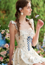 Blueberry Jam Jar Corset Dress