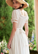 Dear White Pages Corset Dress