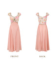Blazing Sunset Cloud Dress
