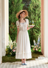 Dear White Pages Corset Dress