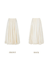 White Butterfly Flora Skirt