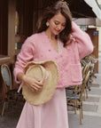 Pink Acacia Knit Cardigan