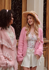 Girl's Notebook Knit Top