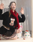 Curve & Plus Berry Brownie Hoodie