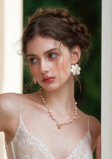 Jasmine Crown Earring