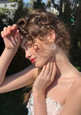 Sunlit Petals Ear Studs