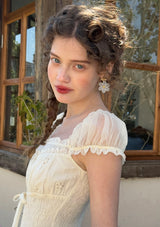 Sunlit Petals Ear Studs