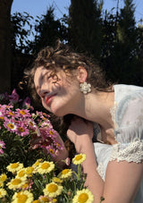 Jasmine Crown Earring