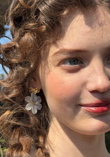 Sunlit Petals Ear Studs