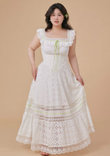 (US Exclusive)Curve & Plus Lime Soda Corset Dress