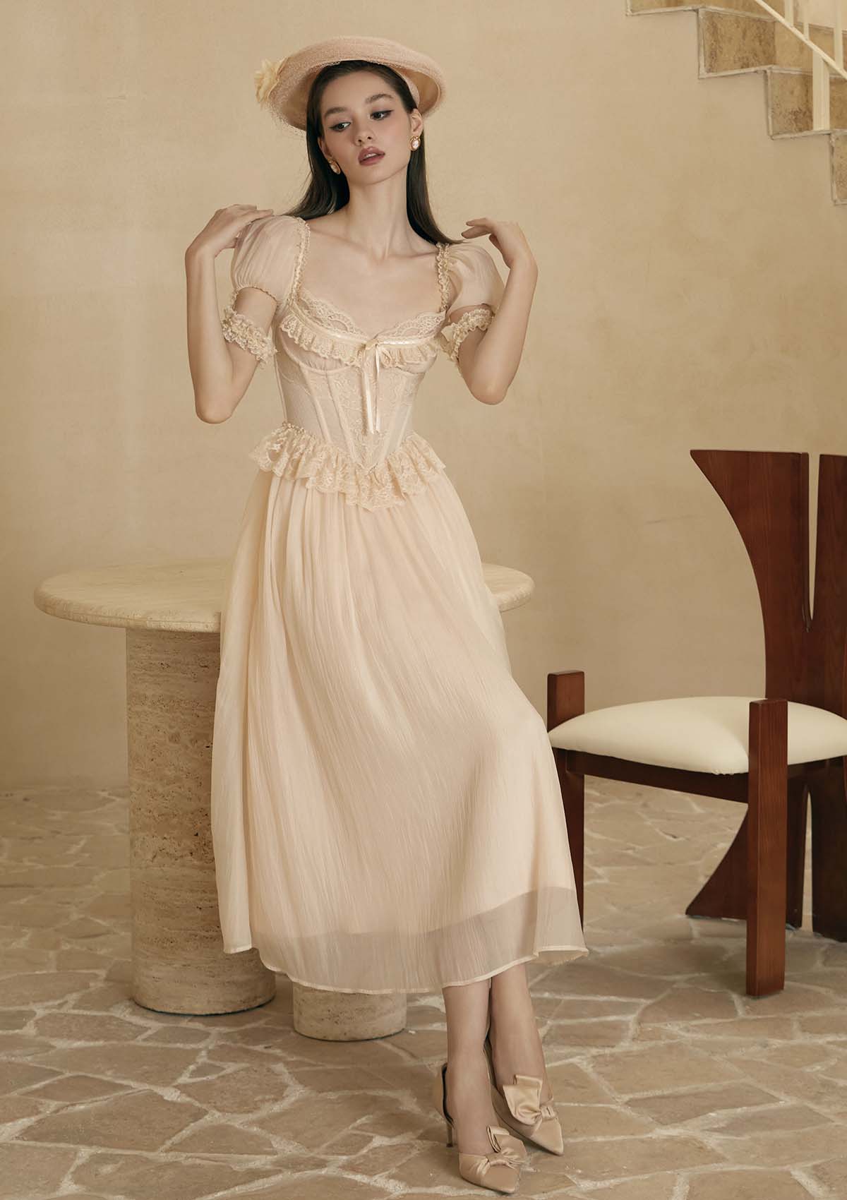lacemade dresses Wings of Losie Corset Dress Pre-order / M