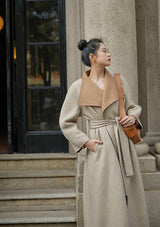 Knight Lady Double-faced OverCoat