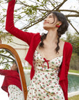 Strawberry Farm Knit Cardigan