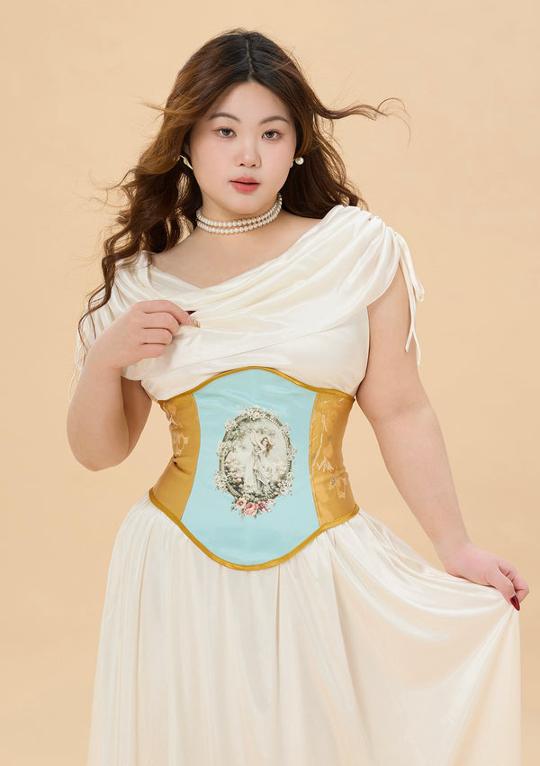 Curve & Plus Holy Golden Crown Corset (underbust)