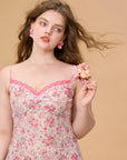 Curve & Plus Tuberose Rose Beauty Dress