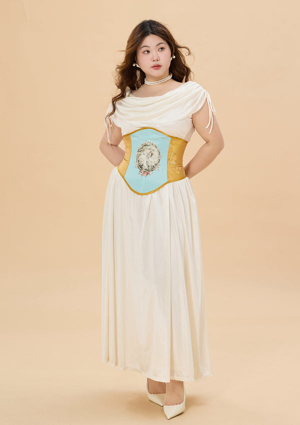 Curve & Plus Holy Golden Crown Corset (underbust)