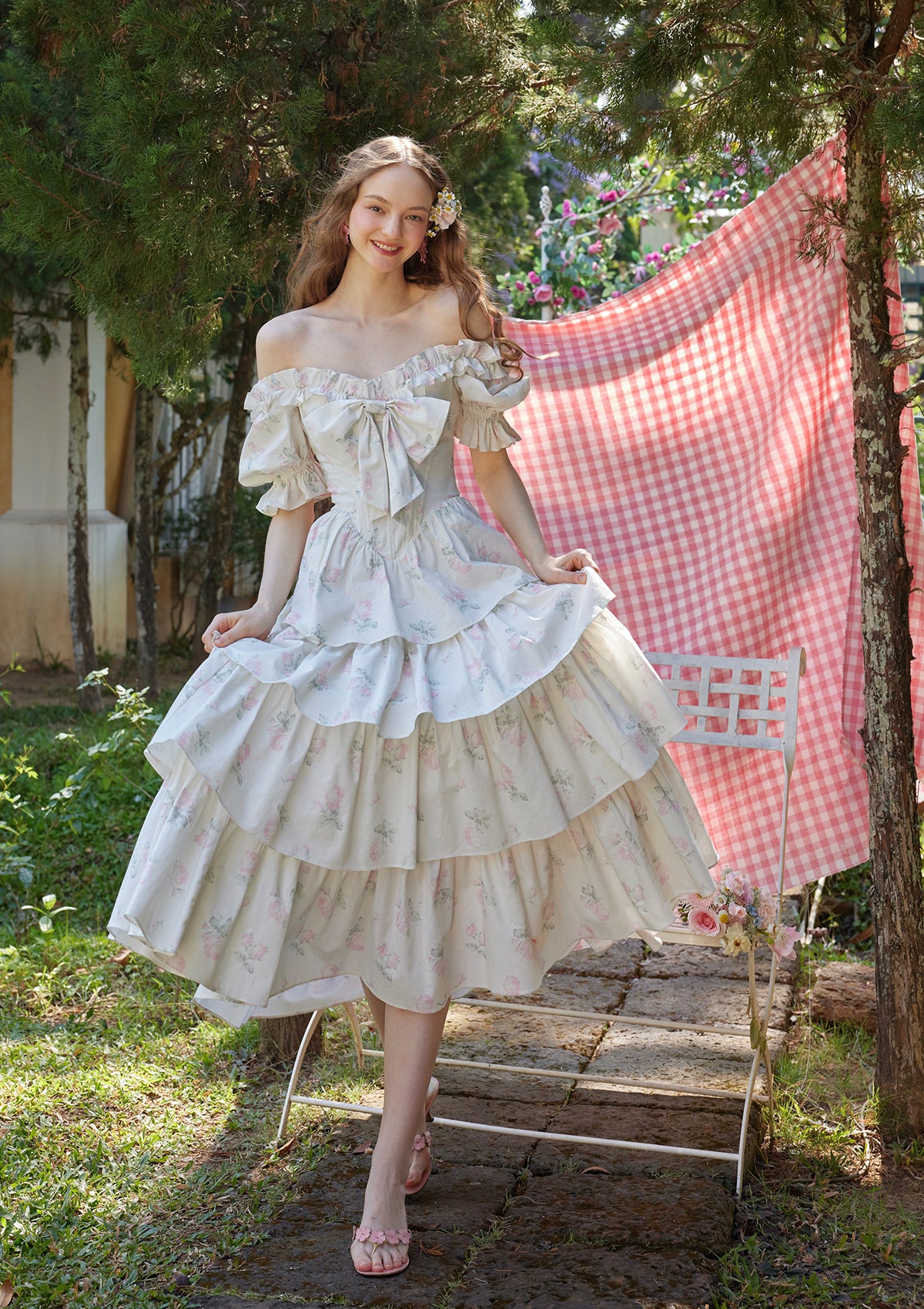 Island Muse Dress - Coral
