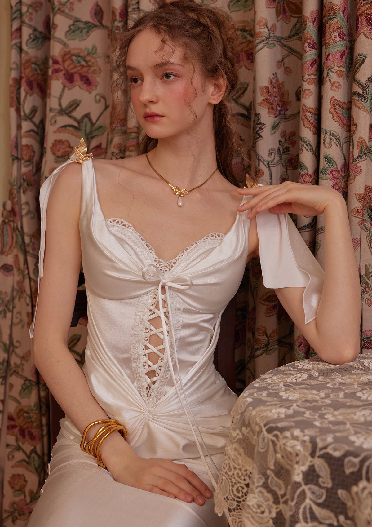 (US Exclusive)St. Phoenix Corset Dress