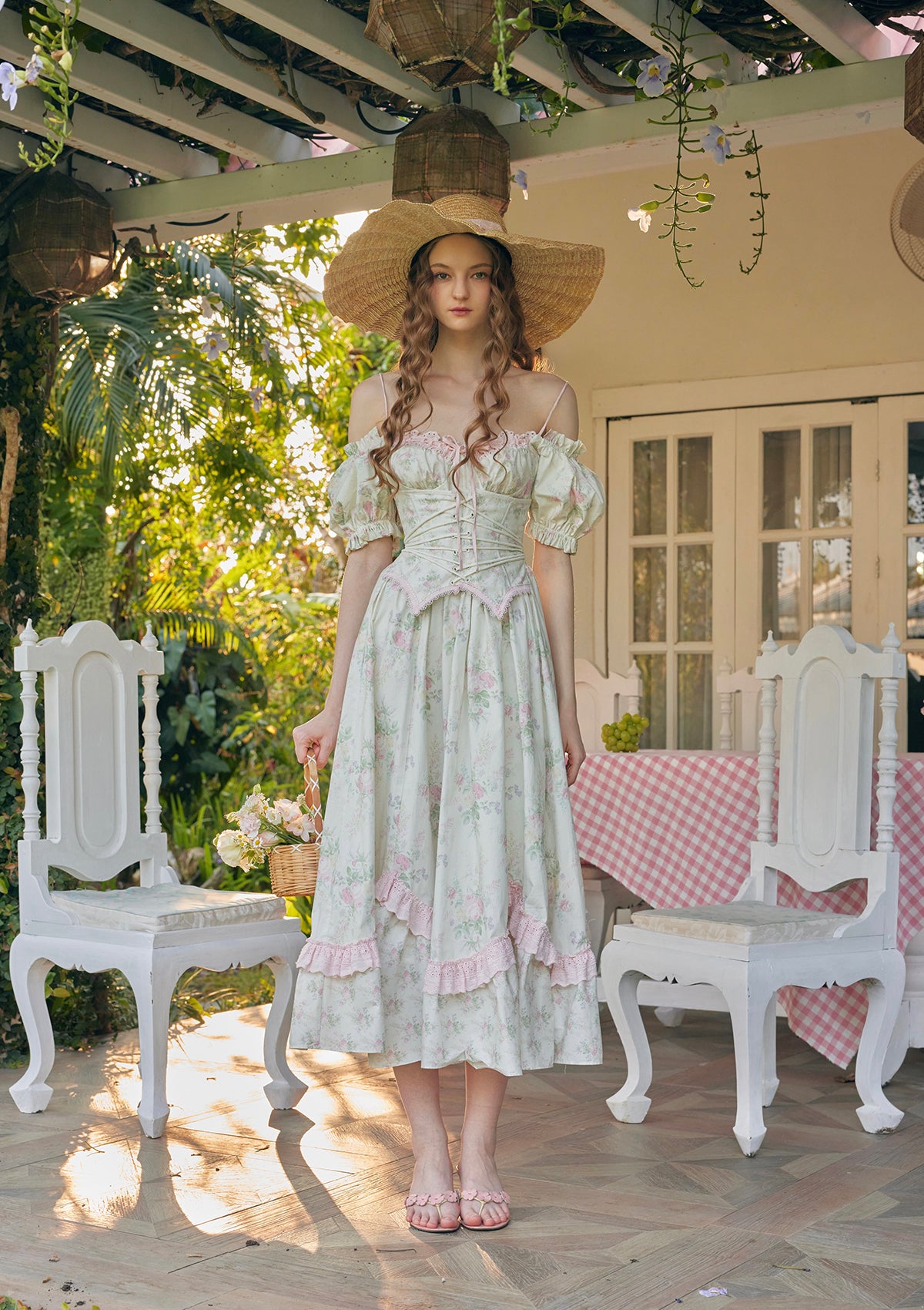 Fleur Poetry Corset Dress Pre-order / M