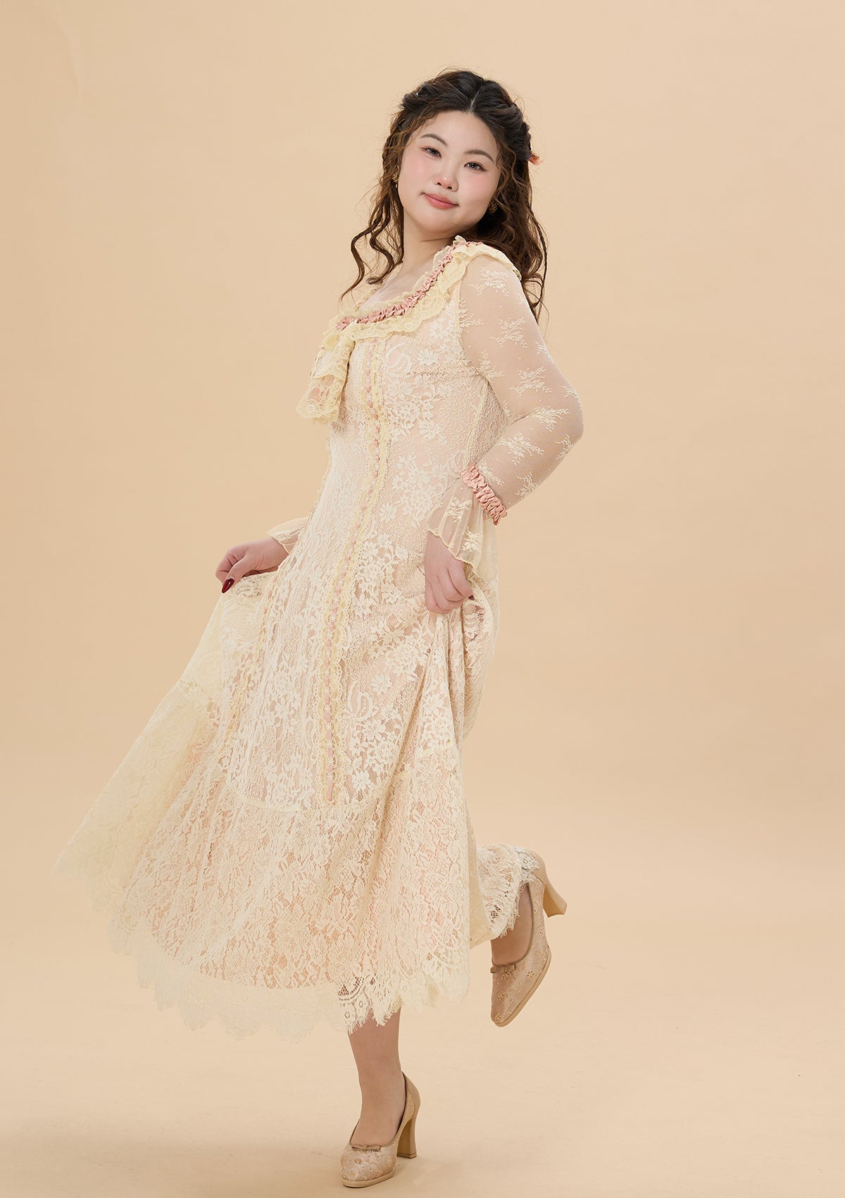 AZ Factory Knit Off-shoulder Dress with Zip Fastening women