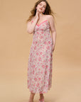 Curve & Plus Tuberose Rose Beauty Dress
