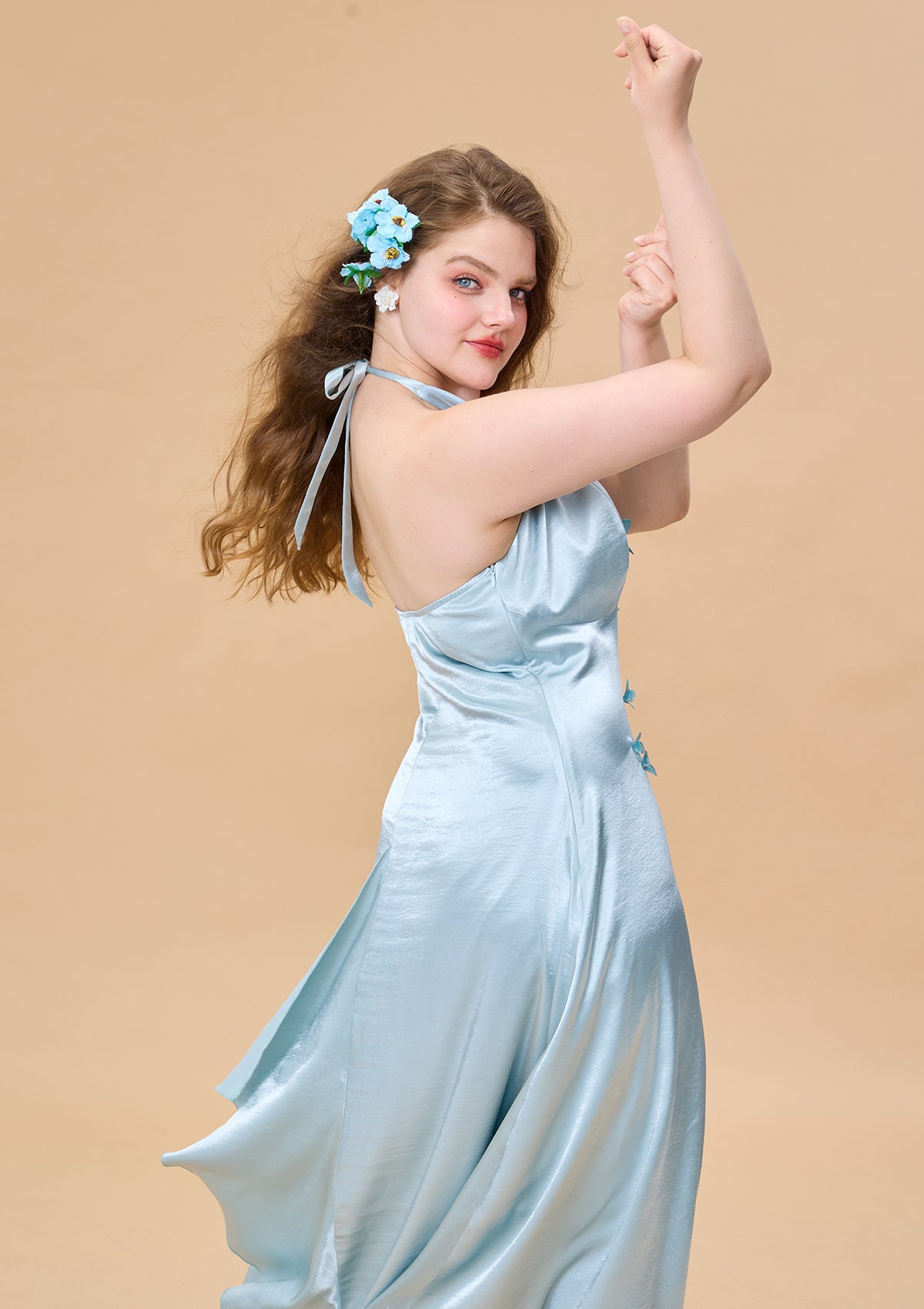Curve &amp; Plus Butterfly Pearl Dress