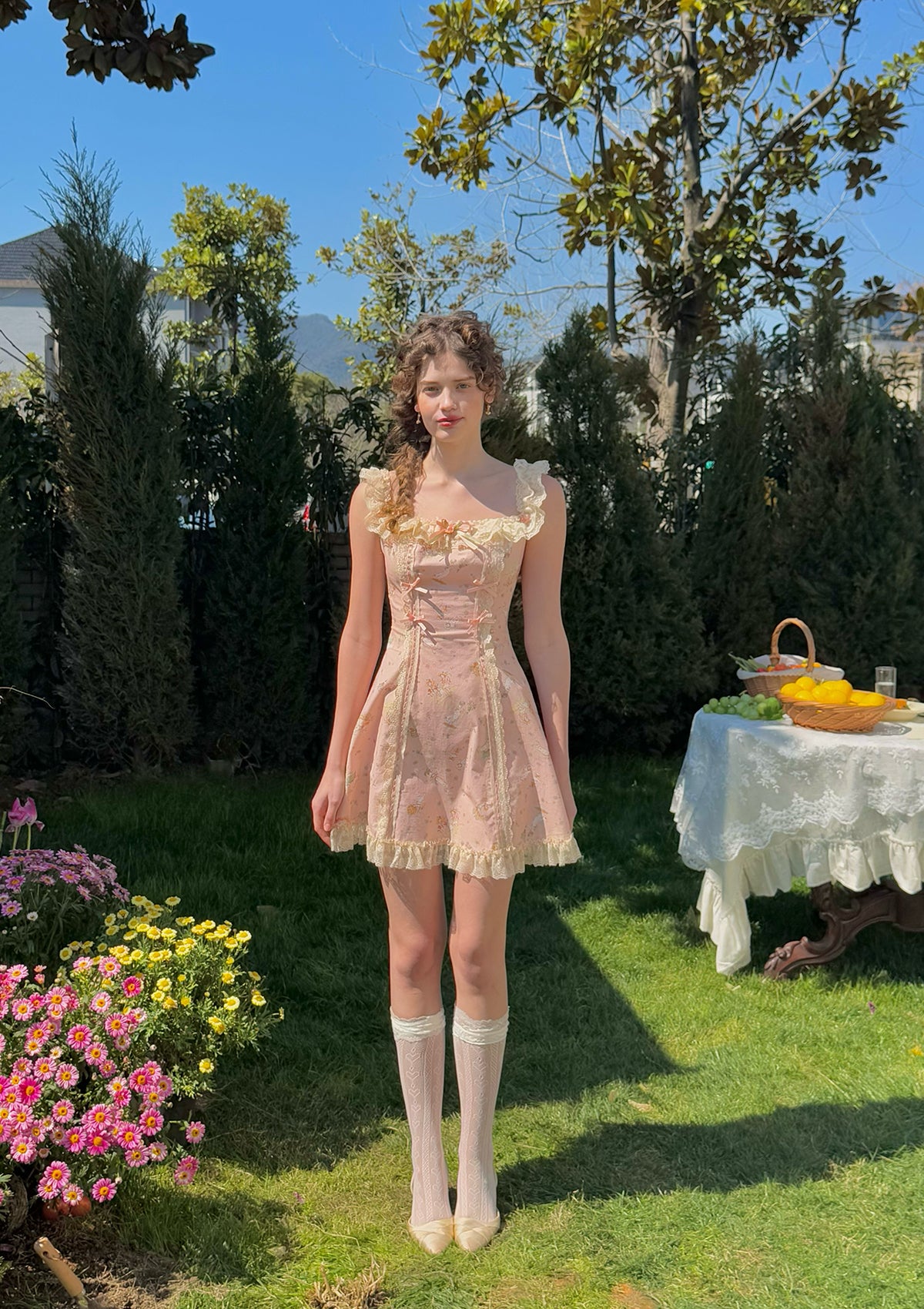 Daisy Kite Dress Long / S