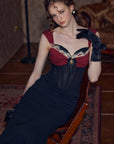 Shaking the Wine Glass Corset Dress