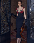 Shaking the Wine Glass Corset Dress