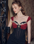 Shaking the Wine Glass Corset Dress