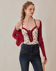 Vibrant Strawberry Bodysuit