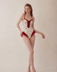 Vibrant Strawberry Bodysuit
