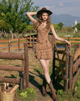 Chocolina Wildleder-Korsett
