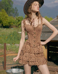 Chocolina Wildleder-Korsett