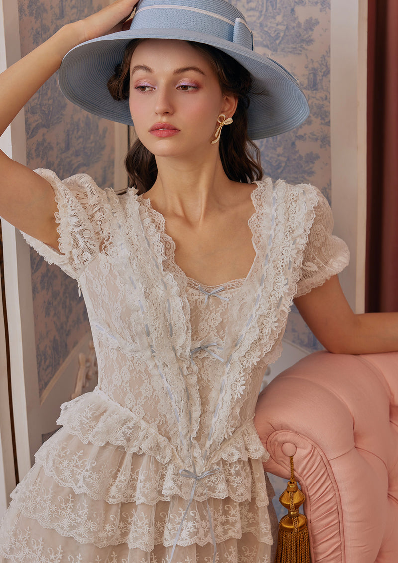 holiday lace dress White Lace Dress: HOLIDAY FASHION