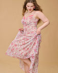 Curve & Plus Tuberose Rose Beauty Dress