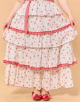 Curve & Plus Red Hood Maiden Dress