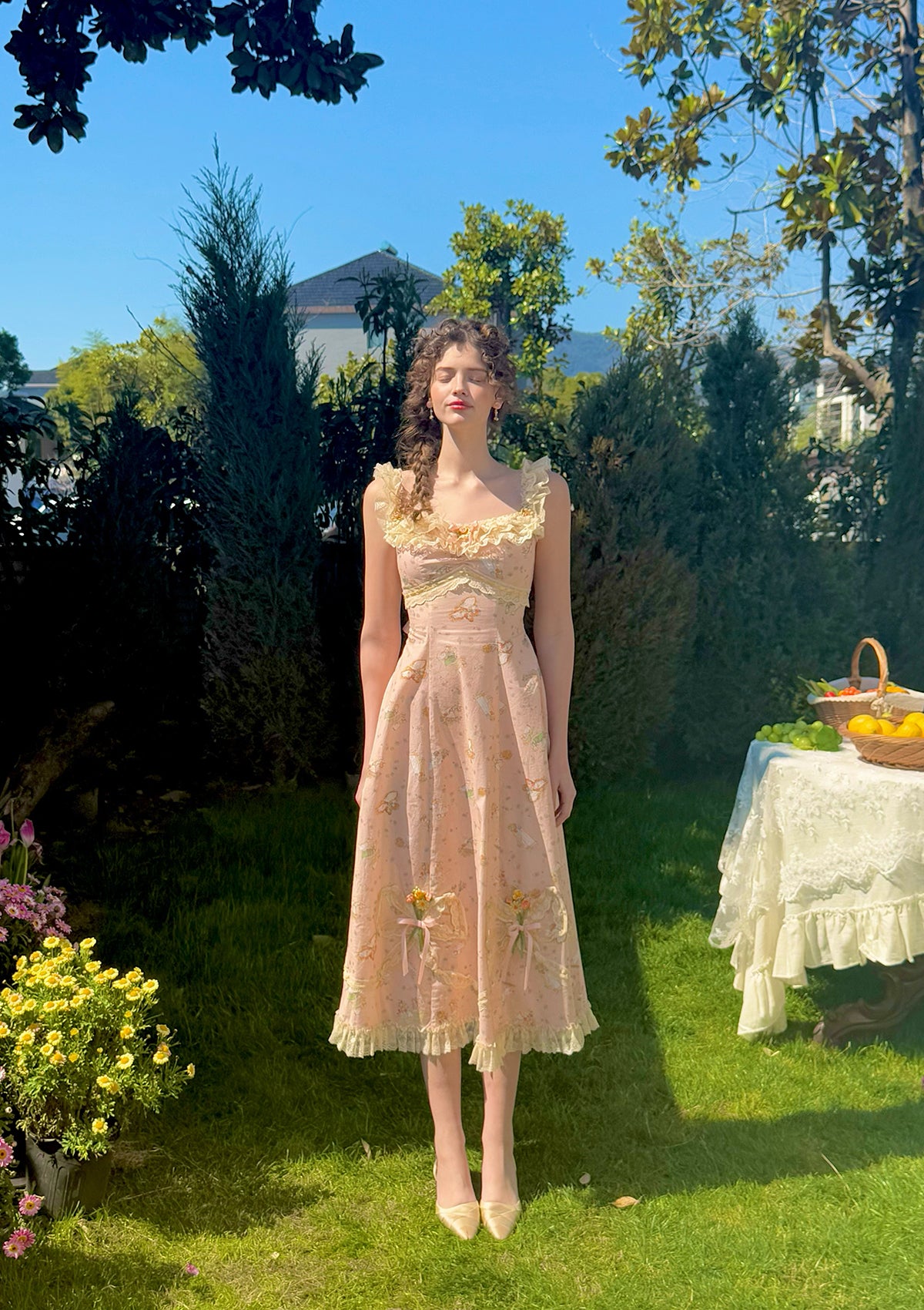 Daisy Kite Dress Long / XL