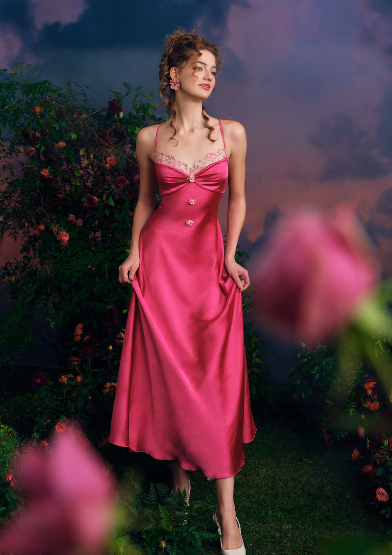 Tuberose Rose Beauty Dress