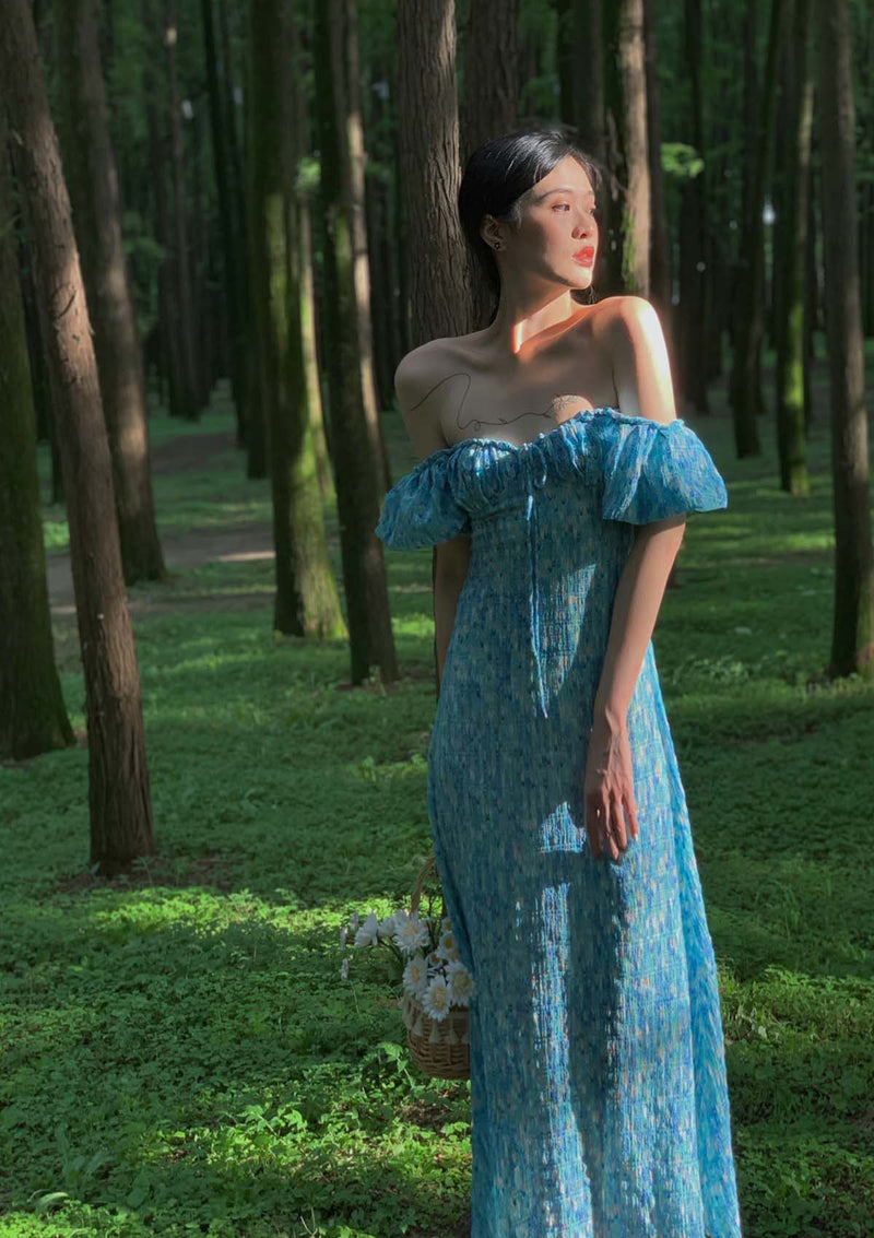 Peacock Forest Dress